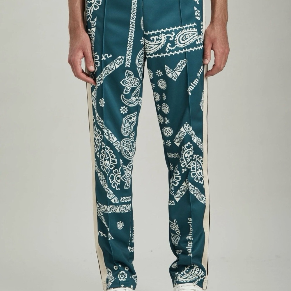 Palm Angels Bandana Track Pants Brand New